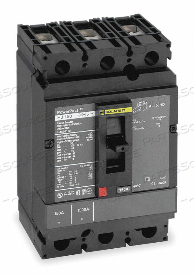 OEM#: HGL36035АВТОМАТИЧЕСКИЙ ВЫКЛЮЧАТЕЛЬ 35A 3P 600VAC HG by Square D