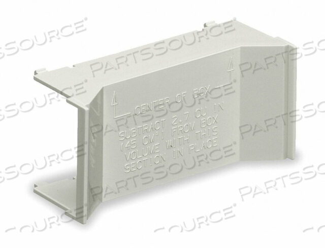 OEM#: PDB1DIVDIVIDER БЕЛЫЕ ПВХ РАЗДЕЛИТЕЛИ от Hubbell Incorporated, Wiring Device-Kellums