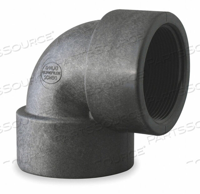 OEM#: EL075-90ELBOW 90 DEG 3/4 IN FPT 150 PSI ЧЕРНЫЙ от Banjo
