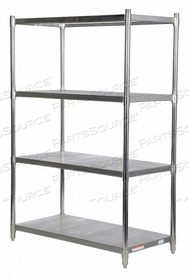 OEM#: SSS-2448МЕТАЛЛИЧЕСКИЙ СТЕЛЛАЖ ОТКРЫТЫЙ 74 H 4 ПОЛКИ от Vestil Manufacturing Corp.