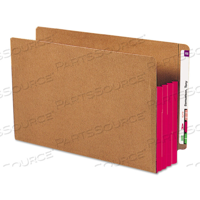 OEM#: 74686REDROPE DROP-FRONT END TAB КАРМАНЫ ДЛЯ ФАЙЛОВ, ПОЛНОСТЬЮ ВЫСОКИЕ 6.5 КЛАССИФИКАЦИИ, РАСШИРЕНИЕ 3.5, РАЗМЕР LEGAL, REDROPE/RED, 10/КОРОБКА от Smead