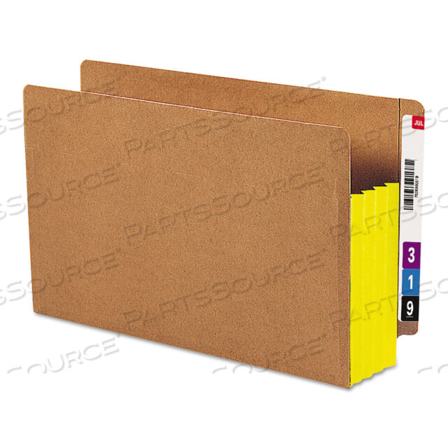 OEM#: 74688REDROPE DROP-FRONT END TAB КАРМАНЫ ДЛЯ ФАЙЛОВ, ПОЛНОСТЬЮ ВЫСОКИЕ 6.5 КЛАССИФИКАЦИИ, РАСШИРЕНИЕ 3.5, РАЗМЕР LEGAL, REDROPE/ЖЕЛТЫЙ, 10/КОРОБКА от Smead