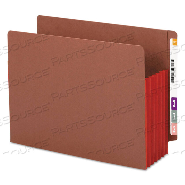 OEM#: 73696REDROPE КАРМАНЫ ДЛЯ ФАЙЛОВ С ОТКИДНЫМИ ПЕРЕДНИМИ ЯЗЫКАМИ, ПОЛНОСТЬЮ ВЫСОКИЕ КЛАССИФИКАЦИИ 6.5, РАСШИРЕНИЕ 5.25, ФОРМАТ LETTER, REDROPE/RED, 10/КОРОБКА от Smead