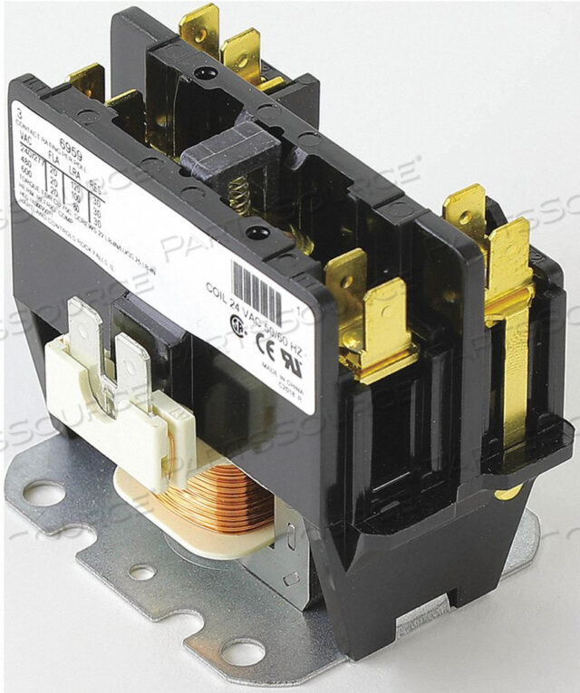 OEM#: S1-024-25964-00024V 20A 1P CONTACTOR W/SHUNT by York-Johnson Controls