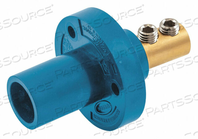 OEM#: HBL15MRBLРАЗЪЕМ MALE BLUE 8-2 MALE TAPER NOSE от Hubbell Power Systems