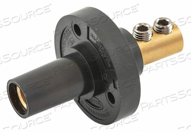 OEM#: HBL15FRBKReceptacle Male Black Taper Nose от Hubbell Power Systems