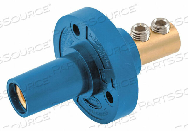 OEM#: HBL15FRBLRECEPTACLE BLUE FEMALE TAPER NOSE DOUBLE от Hubbell Power Systems