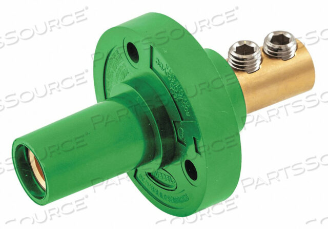 OEM#: HBL15FRGNRECEPTACLE GRN FEMALE 8-2 TAPER от Hubbell Power Systems