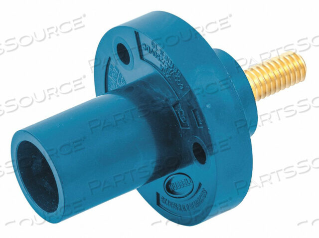 OEM#: HBL15MRSBLRECEPTACLE STUD BLU 150AC/DC MALE от Hubbell Power Systems