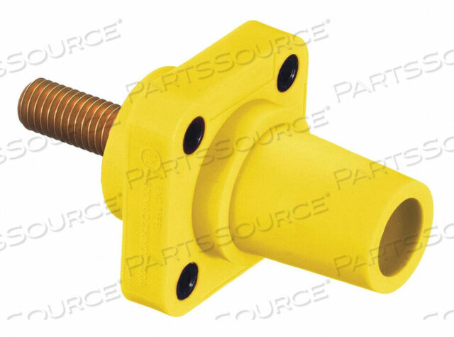 OEM#: HBLFRSCYRECEPTACLE YLW FEMALE STUD TAPER NOSE от Hubbell Power Systems