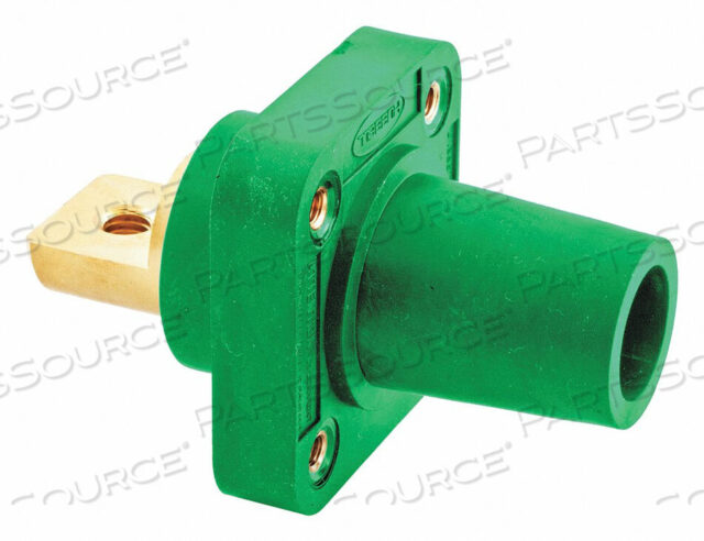 OEM#: HBLFRBGNRECEPTACLE GRN FEMALE TAPER DOUBLE SET от Hubbell Power Systems