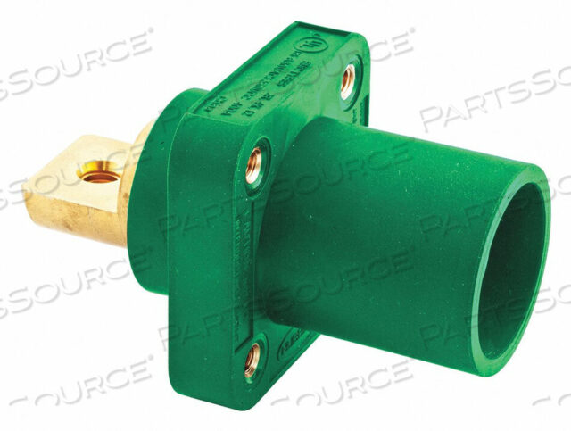 OEM#: HBLMRBGNRECEPTACLE GRN MALE TAPER NOSE SER 16 от Hubbell Power Systems
