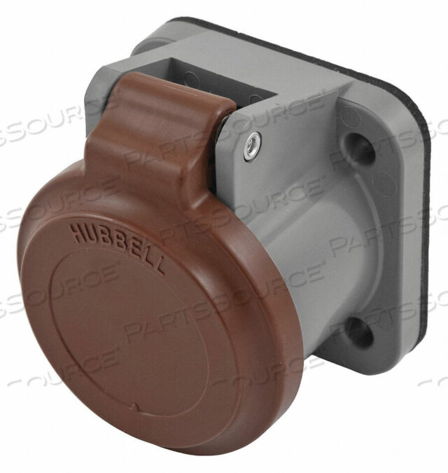 OEM#: HBLNCBNSОДНОПОЛЮСНЫЙ РАЗЪЕМ NON-MET COVER BRWN от Hubbell Power Systems