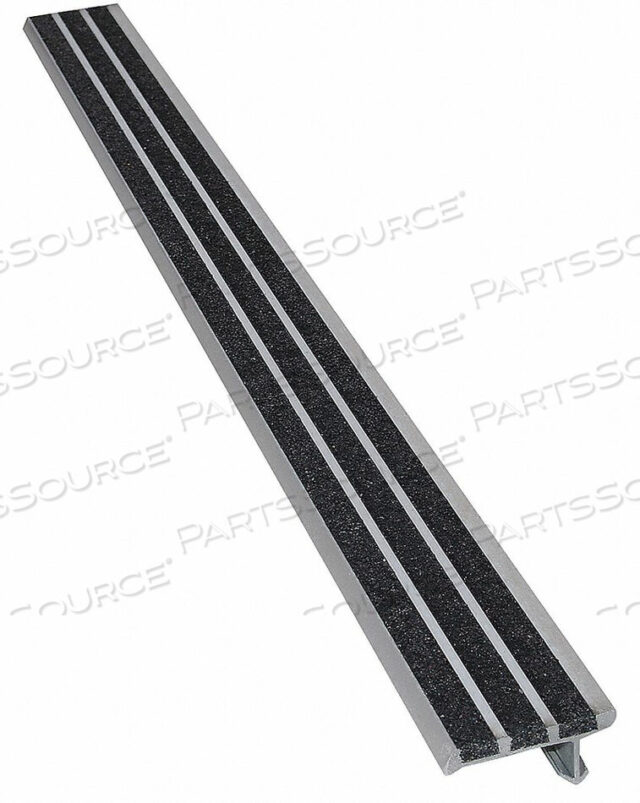 OEM#: 121BFBLA5STAIR NOSING BLACK 60IN W EXTRUDED ALUM by Wooster