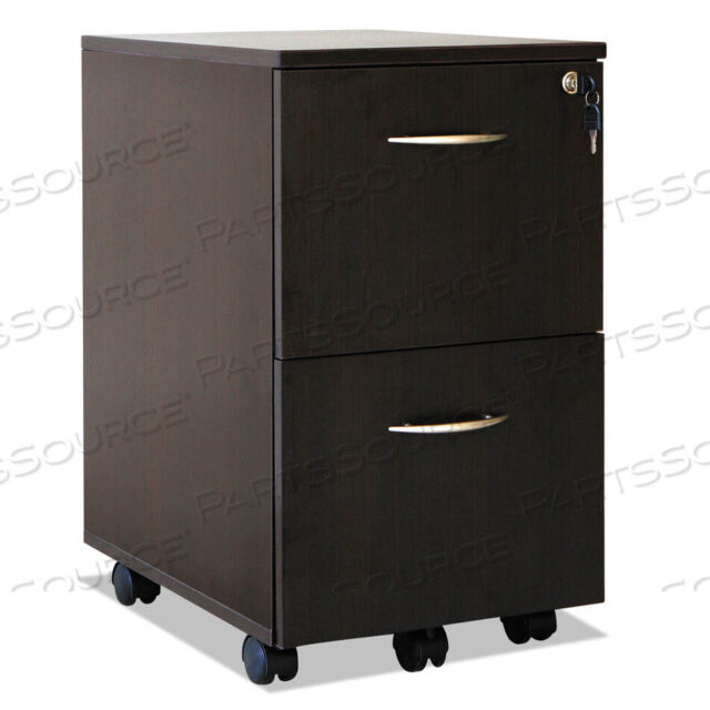 OEM#: VA582816ESALERA VALENCIA SERIES МОБИЛЬНАЯ ПЕДЕСТАЛКА, ЛЕВАЯ ИЛИ ПРАВАЯ, 2 ЯЩИКА ДЛЯ ФАЙЛОВ ФОРМАТА LEGAL/LETTER, ЭСПРЕССО, 15,38 X 20 X 26,63 от Alera