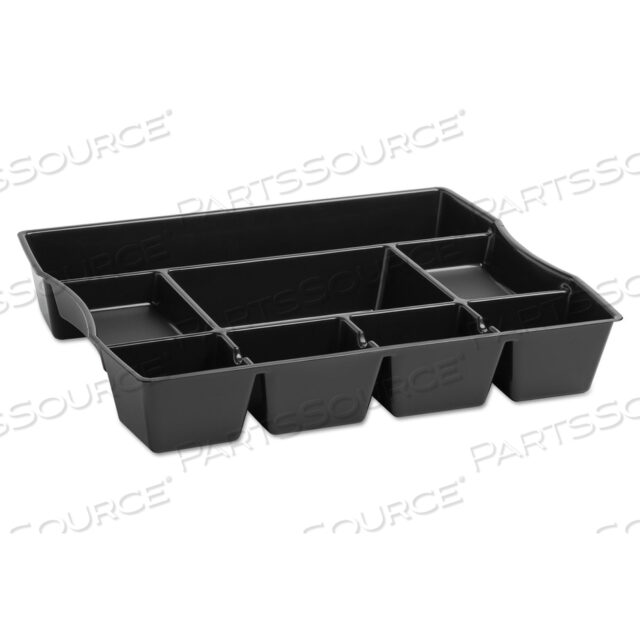 OEM#: 21864ОРГАНАЙЗЕР REGENERATION DEEP DRAWER, ВОСЕМЬ ОТДЕЛЕНИЙ, 14,88 X 11,88 X 2,5, ПЛАСТИК, ЧЕРНЫЙ от Rubbermaid Medical Division