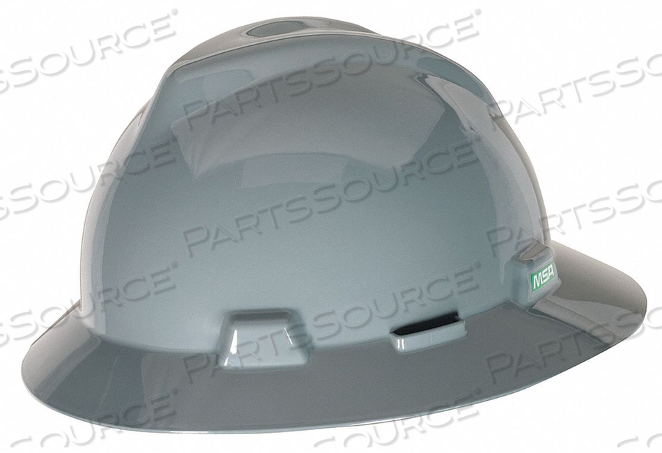 OEM#: 454731V-GARD SLOTTED FULL-BRIM HAT WITH STAZ-ON SUSPENSION, GRAY by MSA Safety Sales, LLC