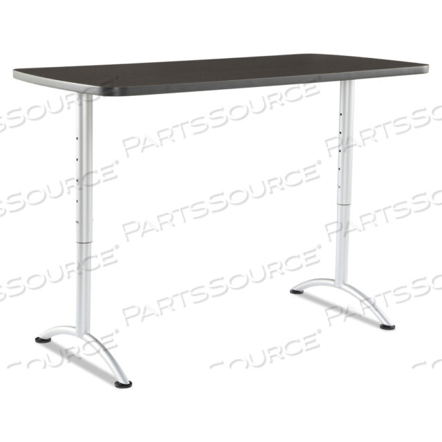 MULTIPURPOSE TABLE 60 IN W GRAY WALNUT
