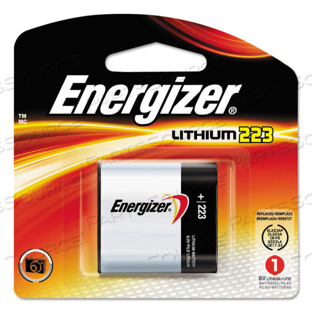 OEM#: EL223APBP223 ЛИТИЕВАЯ ФОТОАККУМУЛЯТОРНАЯ БАТАРЕЯ, 6 В от Energizer