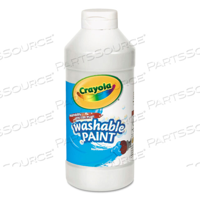 OEM#: 54-2016-053МОЮЩАЯСЯ КРАСКА, БЕЛАЯ, БУТЫЛКА 16 УНЦИЙ от Crayola
