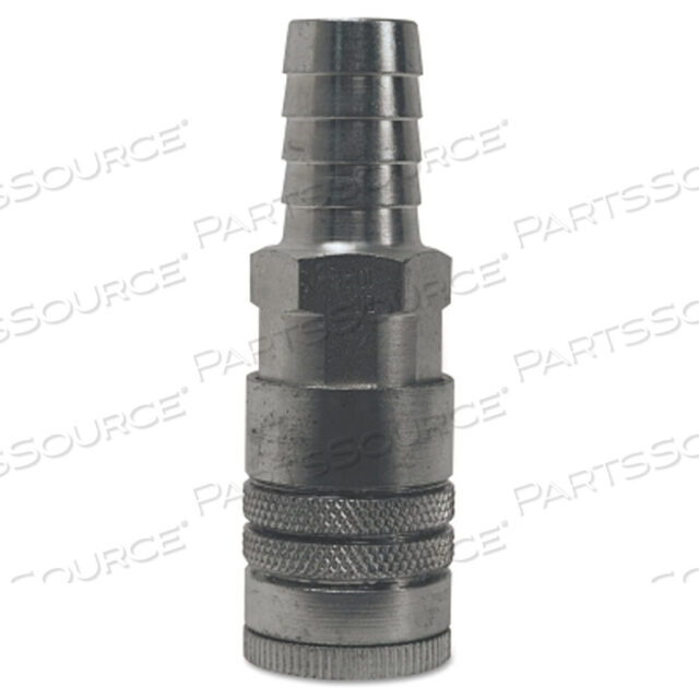 OEM#: DC2644AIR CHIEF INDUSTRIAL ПОЛУАВТОМАТИЧЕСКАЯ МУФТА СТАНДАРТНЫЙ ШТУЦЕР ДЛЯ ШЛАНГА, ВНУТРЕННИЙ ДИАМЕТР 3/8 ДЮЙМА, РАЗМЕР КОРПУСА 3/8 ДЮЙМА, СТАЛЬ от Dixon Valve and Coupling
