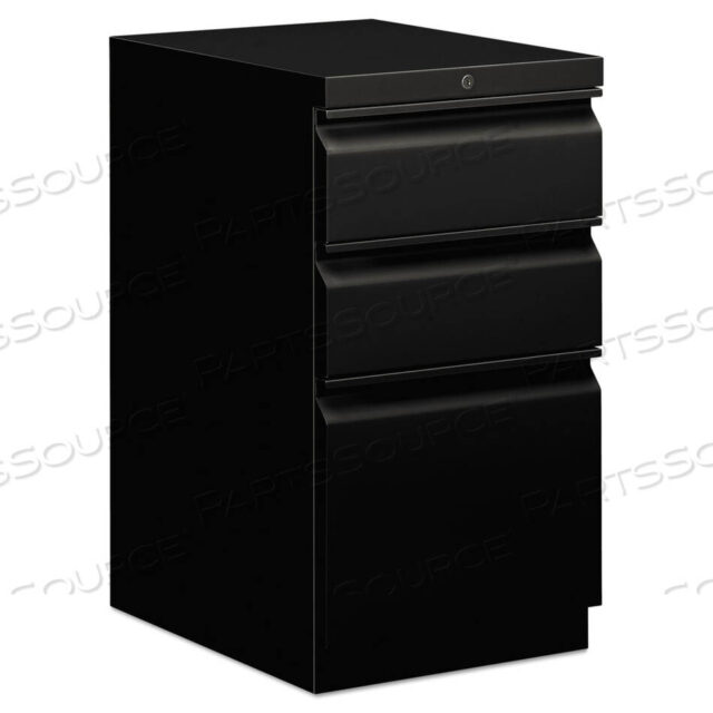 OEM#: H33720R.L.PBRIGADE МОБИЛЬНАЯ ТУМБА С ВСТАВКОЙ ДЛЯ КАНАЛОВ, ЛЕВАЯ ИЛИ ПРАВАЯ, 3 ЯЩИКА: КОРОБКА/КОРОБКА/ПИСЬМО, ПИСЬМО, ЧЕРНЫЙ, 15 X 19,88 X 28 от HON