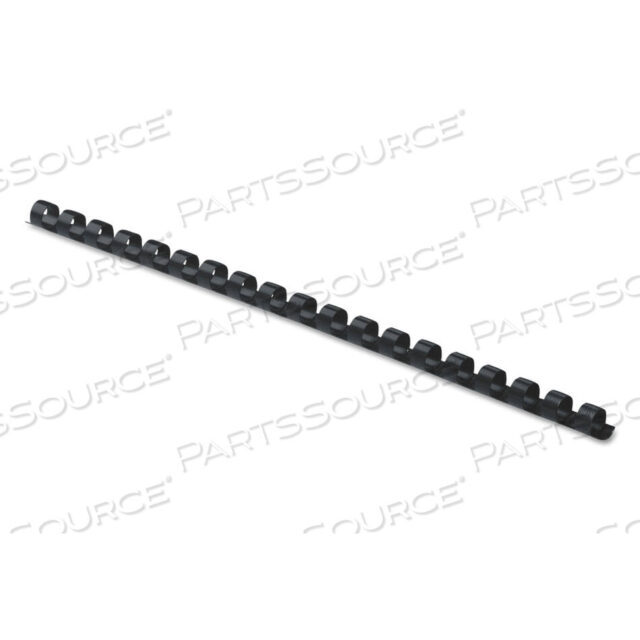 OEM#: 52506PLASTIC COMB BINDINGS, 5/16 DIAMETER, 40 SHEET CAPACITY, NAVY BLUE, 100/PACK by Fellowes