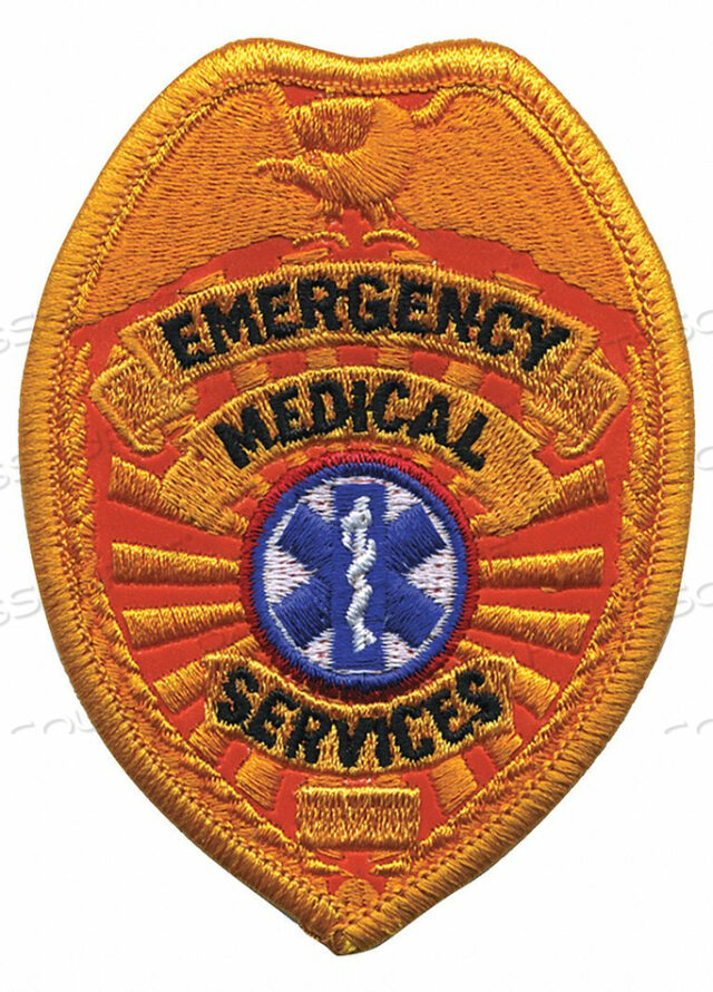 OEM#: 5615EMBRDRD PATCH ЭКСТРЕННАЯ МЕДИЦИНСКАЯ ПОМОЩЬ от Heros Pride