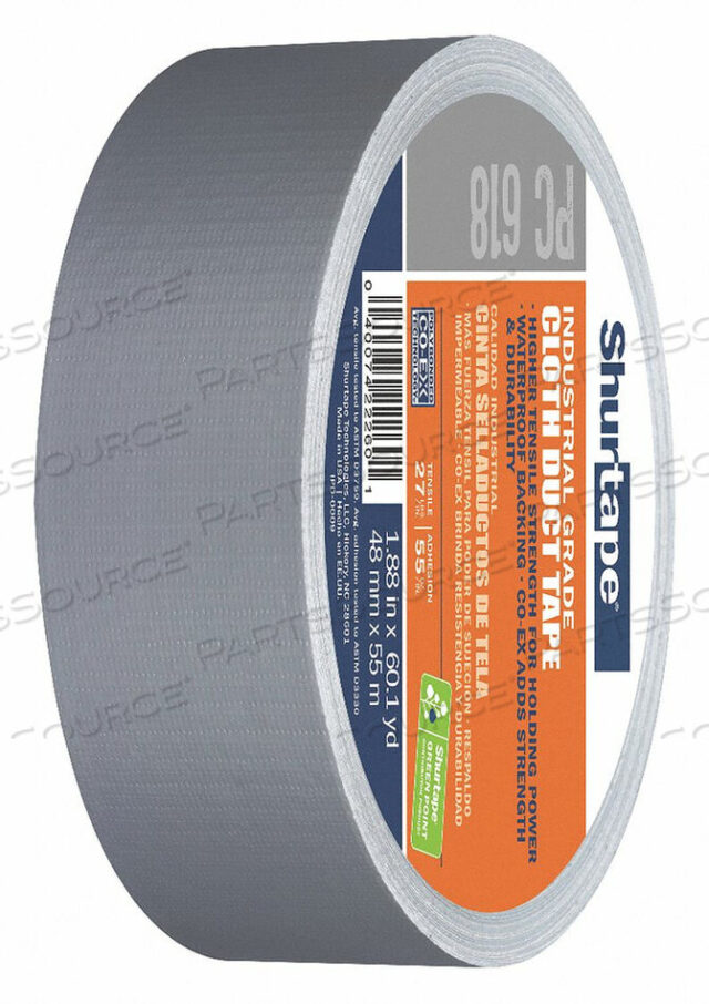OEM#: PC 618 SIL-48MM X 55M-24 RLS/CSИДКОСТНАЯ ЛЕНТА 48MM X 55M 10 MIL SILVER от Shurtape