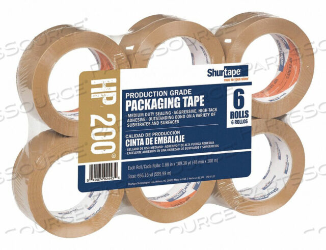OEM#: HP 200CARTON SEALING TAPE TAN 48MM X 100M PK36 от Shurtape