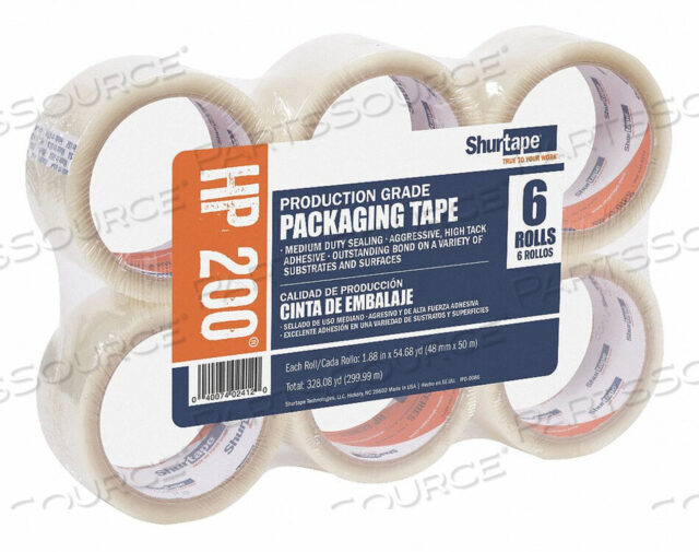 OEM#: HP 200CARTON TAPE CLEAR 48MM X 50M PK36 от Shurtape