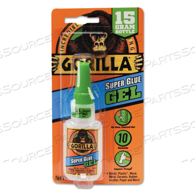 OEM#: 7600101SUPER GLUE GEL, 0,53 УНЦИИ, ВЫСЫХАЕТ ПРОЗРАЧНЫМ от Gorilla Glue