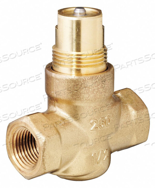 OEM#: 599-02030РЕГУЛИРУЮЩИЙ КЛАПАН С ШАРОВЫМ РЕЗЬБОЙ 1/2 ДЮЙМА NPT от Siemens
