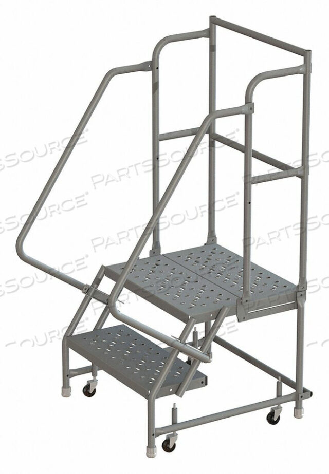OEM#: KDSR102166-D22 STEP 16W 20D TOP STEP СТАЛЬНАЯ РОЛЛИРОВОЧНАЯ ЛЕСТНИЦА, ПЕРФОРИРОВАННАЯ ПРОСТУПЕНЬ, 36 ПОРУЧНЕЙ от Tri-Arc