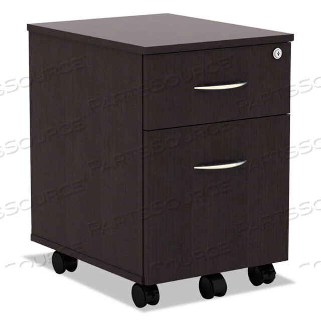 OEM#: ALEVABFESALERA VALENCIA SERIES МОБИЛЬНАЯ ПЕДЕСТАЛКА, ЛЕВАЯ ИЛИ ПРАВАЯ, 2 ЯЩИКА: КОРОБКА/ПИСЬМО, LEGAL/LETTER, ESPRESSO, 15,88 X 19,13 X 22,88 от Alera
