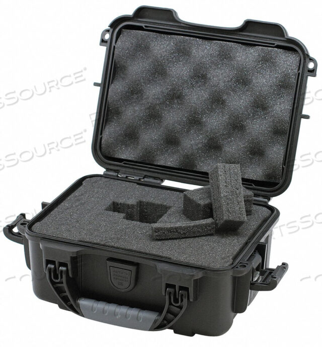 OEM#: 904-1001H7668 КОРПУС С ПЕНОПЛАСТОМ 10-1/8 л 7-7/8 Вт ЧЕРНЫЙ от Plasticase Inc.