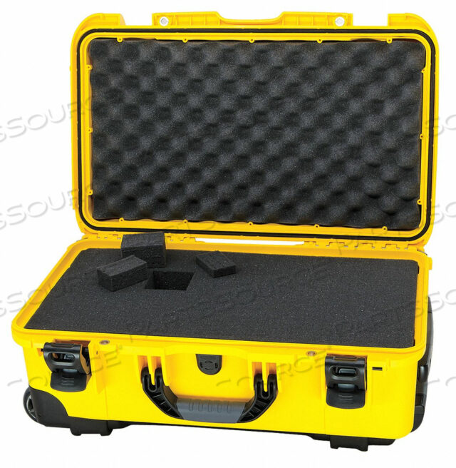 OEM#: 935-1004NANUK 935 CASE W/FOAM, 22.0L X 14.0W X 9.0H, YELLOW от Plasticase Inc.