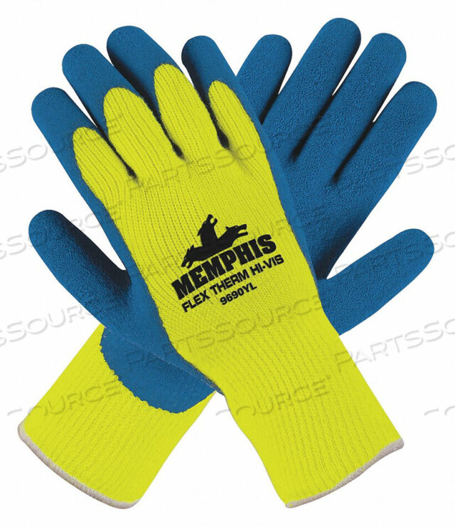 OEM#: 9690YXLFLEX THERM HI VIS 7 GAUGE XL PK12 от MCR Safety