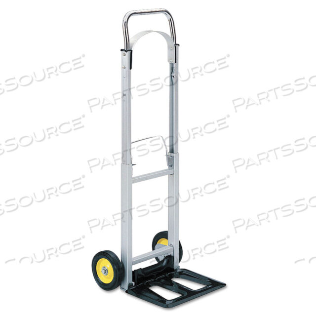 OEM#: 4061HIDEAWAY АЛЮМИНИЕВАЯ РУЧНАЯ ТЕЛЕЖКА, ГРУЗОПОДЪЕМНОСТЬ 250 ФУНТОВ, 15,5 X 16,5 X 43,5, АЛЮМИНИЙ от Safco