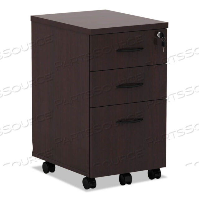 OEM#: ALEVA572816MYALERA VALENCIA SERIES МОБИЛЬНЫЙ ПЕДЕСТАЛЬНЫЙ ФАЙЛ, ЛЕВЫЙ/ПРАВЫЙ, 3 ЯЩИКА: КОРОБКА/КОРОБКА/ФАЙЛ, LEGAL/LETTER, КРАСНОЕ ДЕРЕВО, 15,88 X 20,5 X 28,38 от Alera