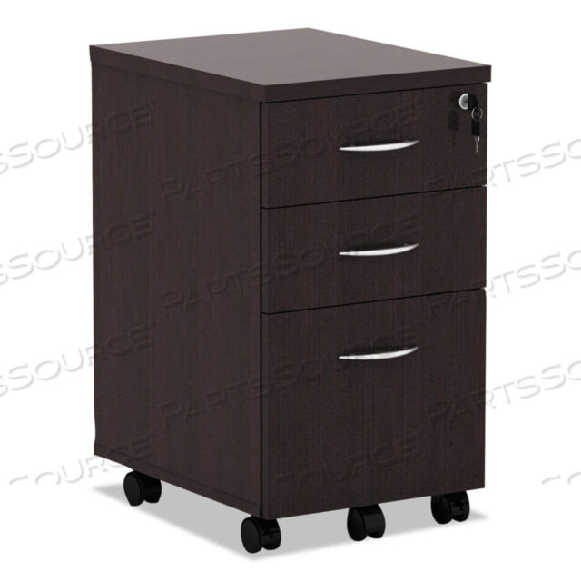 OEM#: ALEVA572816ESALERA VALENCIA SERIES МОБИЛЬНЫЙ ПЕДЕСТАЛЬНЫЙ ФАЙЛ, ЛЕВЫЙ/ПРАВЫЙ, 3 ЯЩИКА: КОРОБКА/КОРОБКА/ФАЙЛ, LEGAL/LETTER, ESPRESSO, 15,88 X 20,5 X 28,38 от Alera