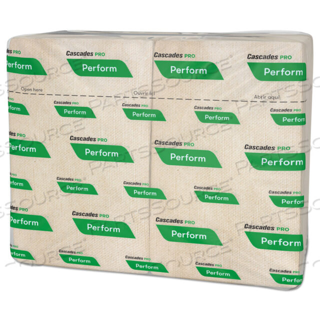 OEM#: T411PERFORM INTERFOLD САЛФЕТКИ, 1-СЛОЙНЫЕ, 6,5 X 4,25, НАТУРАЛЬНЫЕ, 376/УПАК, 16 УПАКОВОК/КОРОБКА от Cascades PRO