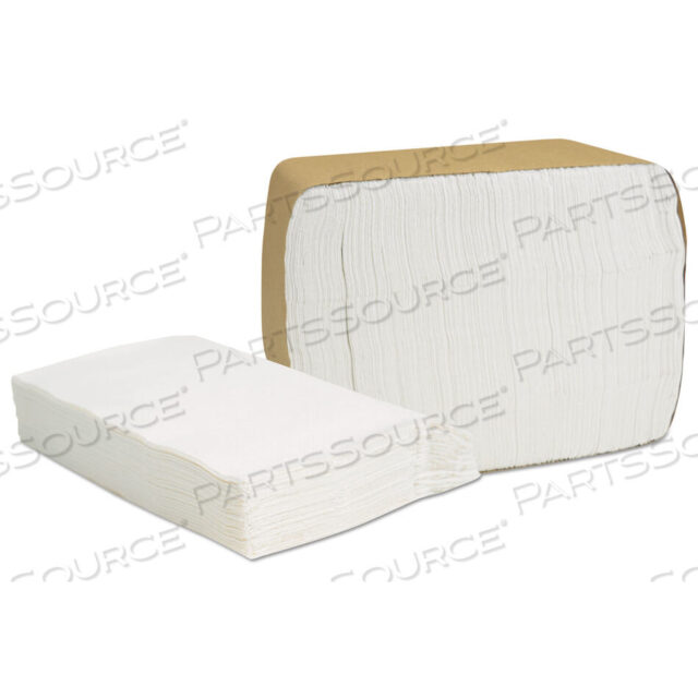 OEM#: N090SELECT FULL FOLD II САЛФЕТКИ, 1-СЛОЙНЫЕ, 12 X 12, БЕЛЫЕ, 375/УПАК, 24/КОРОБКА от Cascades PRO