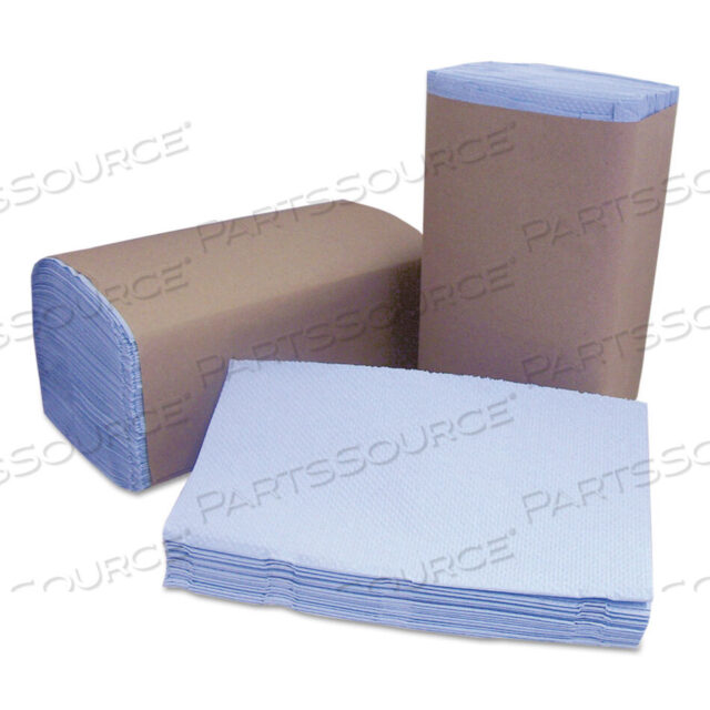 OEM#: W120TUFF-JOB ПОЛОТЕНЦА ДЛЯ ВЕТРОВОГО СТЕКЛА, 2-СЛОЙНЫЕ, 9,25 X 10,25, СИНИЕ, 168 ШТ./УПАКОВКА, 12 УПАКОВОК/КОРОБКА от Cascades PRO