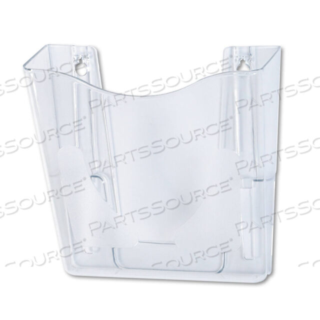 OEM#: 63001EURO-STYLE DOCUPOCKET PORTRAIT WALL FILE, A4/LEGAL/LETTER/MAGAZINE/PORTFOLIO SIZE, 10.25 X 4 X 10, CLEAR by Deflecto