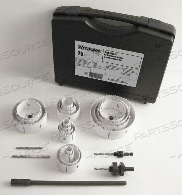OEM#: 29VX17КОМПЛЕКТ БИМЕТАЛЛИЧЕСКИХ КОЛЬЦЕВЫХ ПИЛ 25 ШТ. от Westward