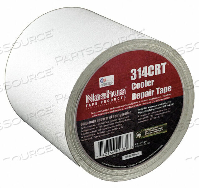OEM#: 314FOIL TAPE 4 ДЮЙМА X 15 ЯРДОВ. БЕЛЫЙ от Nashua