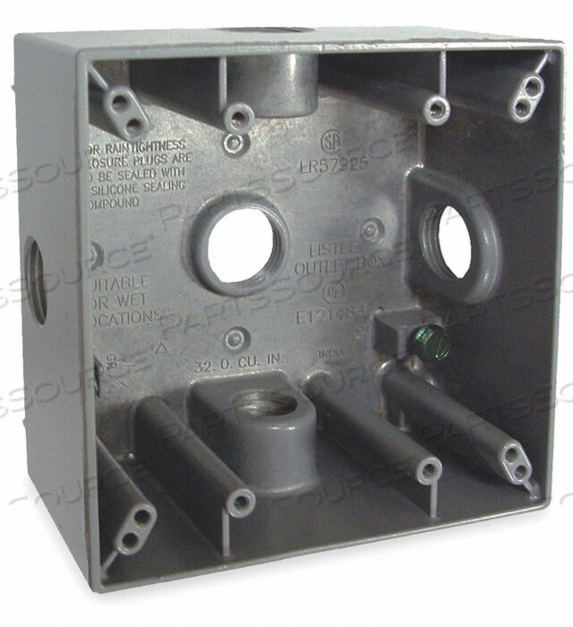 OEM#: 5342-0ВСЕПОГОДНЫЙ КОРОБ 3/4 ДЮЙМА HUB от Hubbell Power Systems