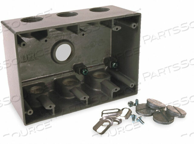 OEM#: 5390-0ВСЕПОГОДНЫЙ КОРОБ 3/4 ДЮЙМА HUB 7 ВХОДОВ от Hubbell Power Systems