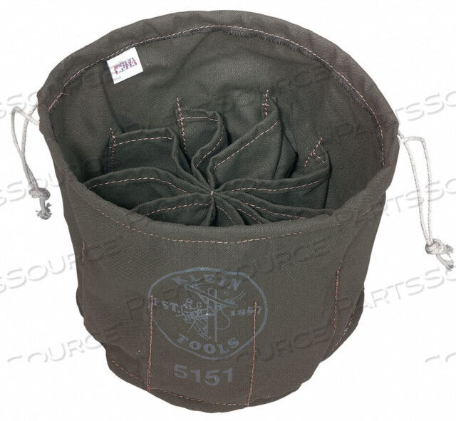 OEM#: 5151СУМКА НА ШНУРОК С ДЕСЯТЬЮ ОТДЕЛЕНИЯМИ от Klein Tools